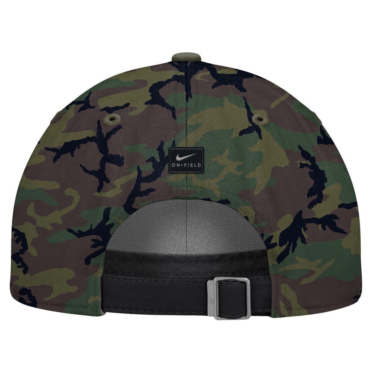 Nike I-State Black & Camo Military Appreciation 2025 Adjustable Hat